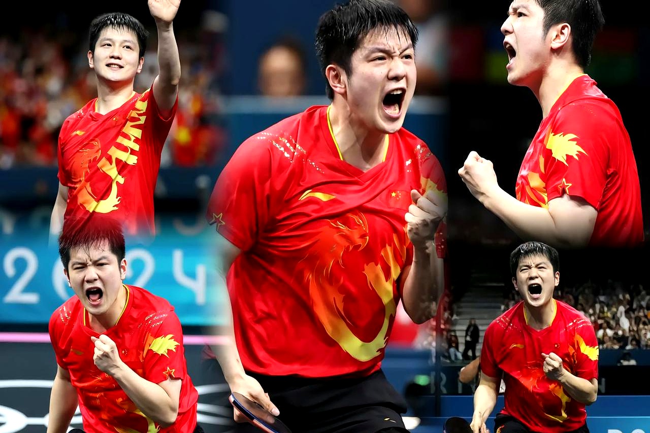 日本乒乓球队横扫法国乒乓球队，樊振东三分雨点燃全场